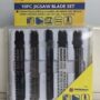 10pc JIGSAW BLADE SET