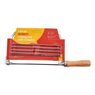 COPING SAW WITH 5 BLADES