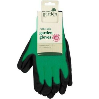 RUBBER GRIP GARDEN GLOVES