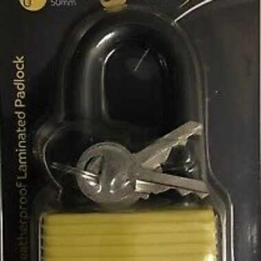 WEATHER PROOF LAMINATED PADLOCK