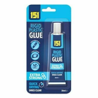 RIGID PLASTIC GLUE- QUICK DRYING & EXTRA STRONG