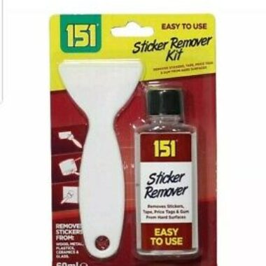 STICKER REMOVER KIT-60ml , EASY TO USE