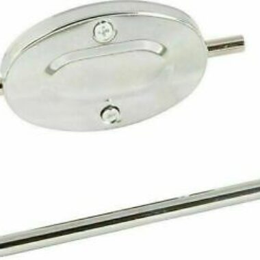 VINTAGE STAINLESS STEEL TOILET ROLL HOLDER