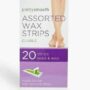 20 STRIPS ASSORTED WAX STRIPS | QUICK AND EASY