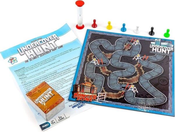 Undercover Hunt - The Ultimate Scavenger Hunt Board Games for Kids Adults Gifts - Image 4