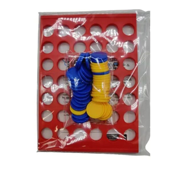 Four In a Row Board Game By Kids Play , Family Fun Game - Image 3