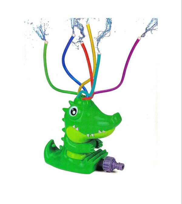 Crocodile Water Sprinkler For Kids/Toddlers Outdoors Garden Fun - Image 2