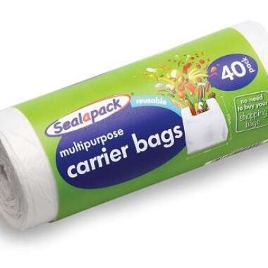 CARRIER BAGS 40 PACKS