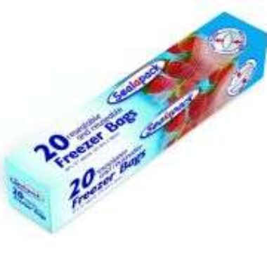 20 FREEZER BAGS