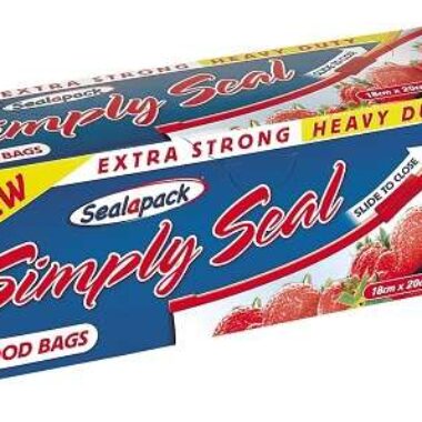 SIMPLY SEAL – FOOD BAGS 15 PACK