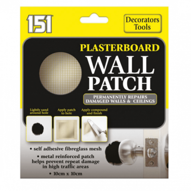 PLASTERBOARD WALL PATCH