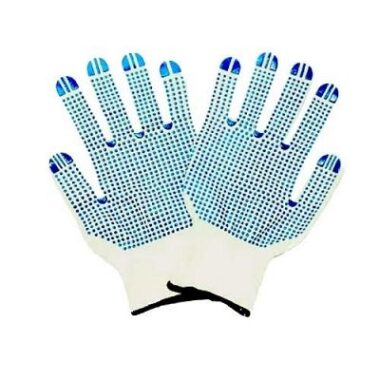 SHIELD INDUSTRIAL GI/ KDOT KNITTED GLOVES COATED WITH PVC DOTS 1 PAIR – SIZE 10