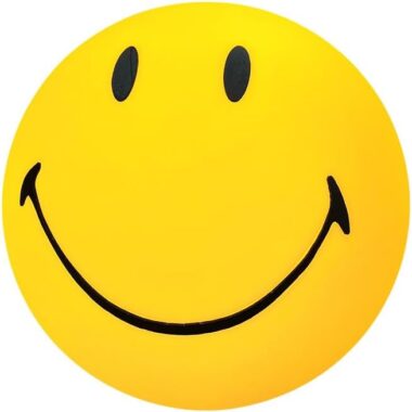NEW Happy Face Simple Glowy Smile Led Fun Night Light  25cm 🙂💡