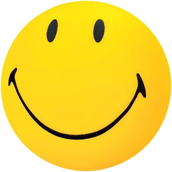 NEW Happy Face Simple Glowy Smile Led Fun Night Light  25cm 🙂💡