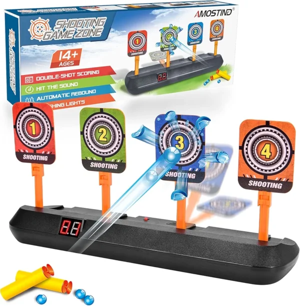 Auto-Reset Intelligent Light Sound,shooting game