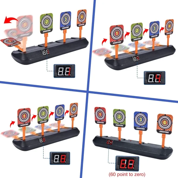 Auto-Reset Intelligent Light Sound,shooting game - Image 3