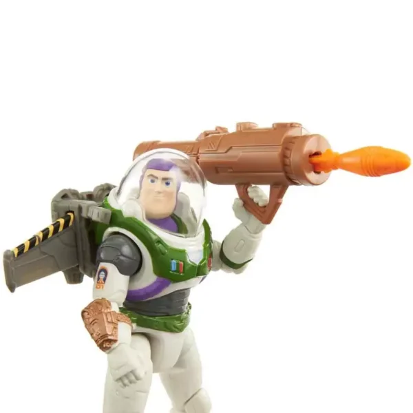 Disney Pixar Lightyear Mission Equipped Buzz Figure with Missile Launcher Ages 4 - Image 3